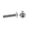 Prime-Line #10-24 Socket Head Cap Screw, Button, Plain Stainless Steel, 3/4 in Length, 10 PK 9169287 - alternate 2